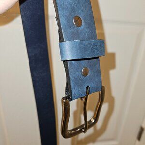 Thursday boots Marino Matte blue belt